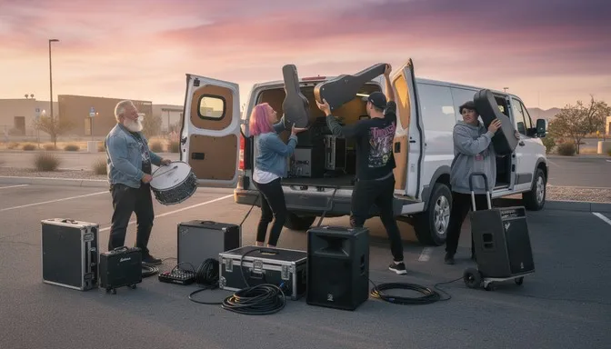 Load In, Load Out: The Unsung Crew Keeping Punk Tours Alive in 2025